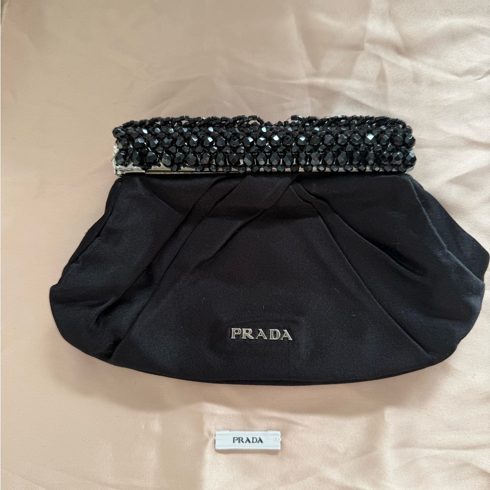 Prada Black Clutch Bag